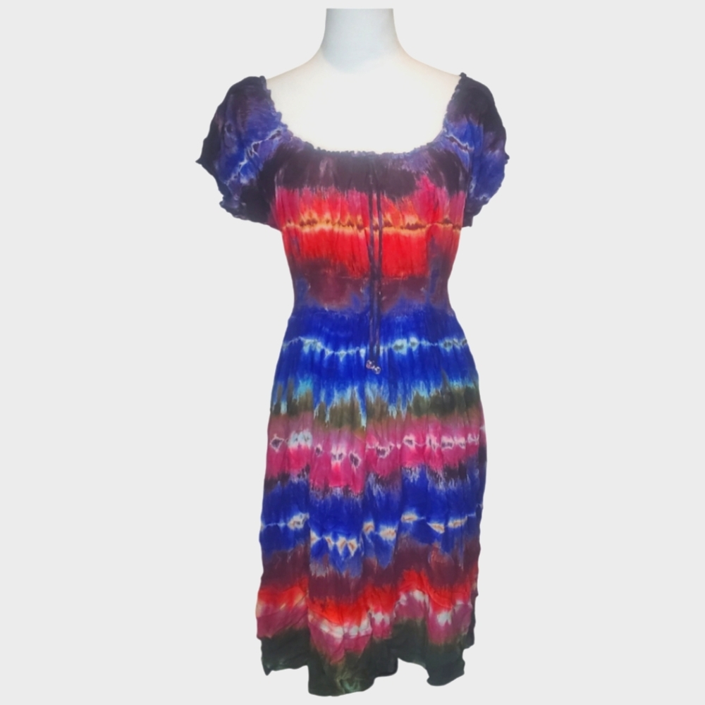 🦋Nolita N.Y.C. 100% Rayon Plus Size Tie Dye Dress